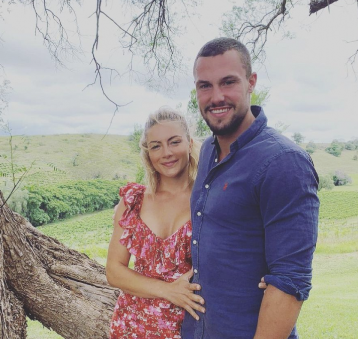 The Block's Luke Packham has announced he and his fiancée Olivia are expecting their first child together - a baby girl! 