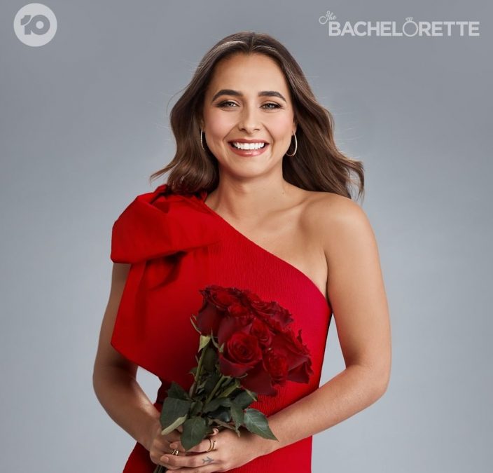 Brooke Blurton must make a decision on who won't receive a rose on The Bachelorette Australia. Source: Network Ten.