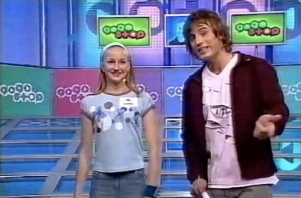 Turns out that The Bachelor wasn't the first time Alisha Aitken-Radburn graced our television screens, she also starred on Go Go Stop hosted by James Tobin.