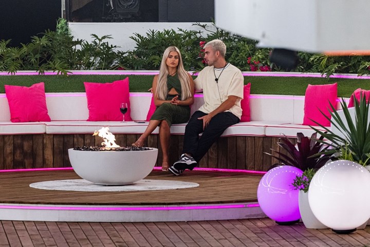 Love Island Australia's Aaron believes his journey at the villa has come to an end. 
