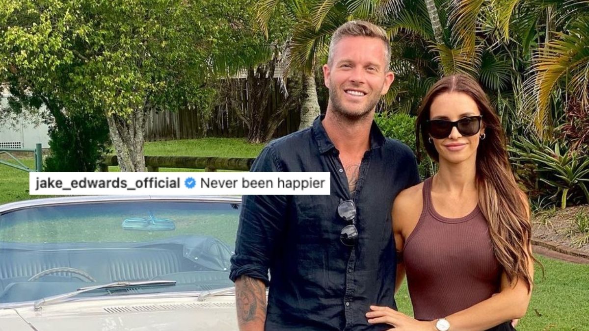Married at First Sight 2021 star Jake Edwards has debuted his new girlfriend Clare Rankin on Instagram with a series of loved-up pics.