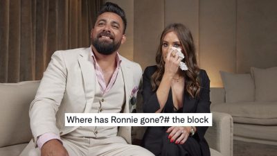 A source close to Ronnie and Georgia Caceres has revealed why Ronnie disappeared during The Block's auction finale.