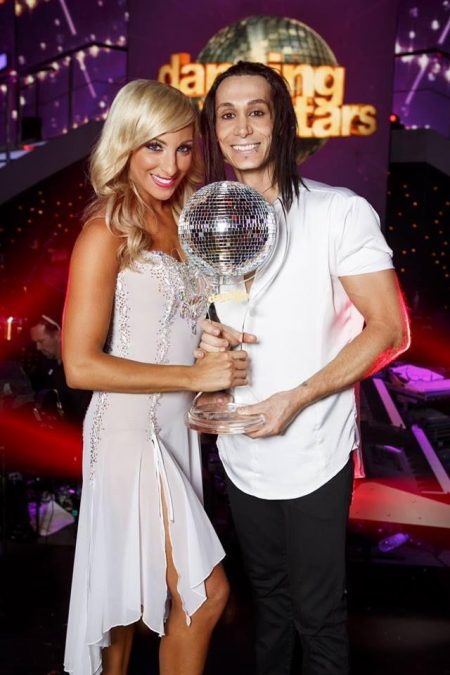Cosentino and his dance partner, Jessica, won the 2013 DWTS season. Source: Channel 7.