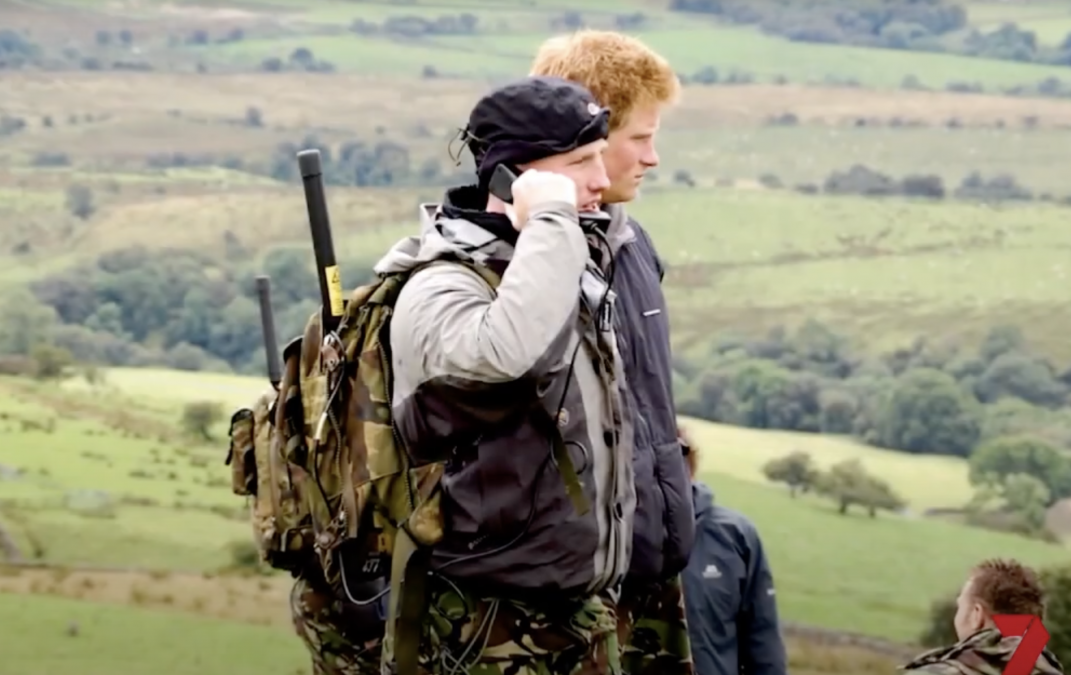 British Special Forces soldier Dean Stott served alongside Prince Harry and was trusted to protect him.S ource: Channel 7.