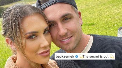 Married at First Sight 2021 star Beck Zemek has announced that she's expecting a baby with partner Ben Michell.