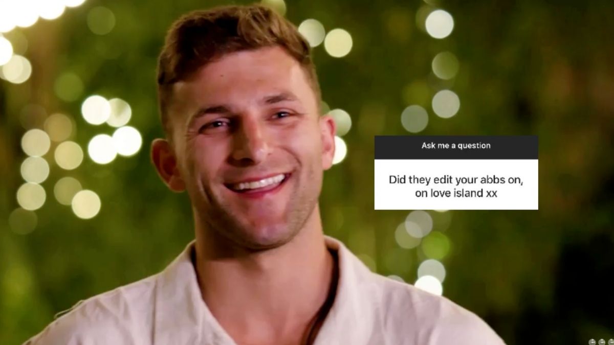 Love Island's Ben Giobbi has confessed that producers photoshopped his abs while he was appearing on the hit dating series.