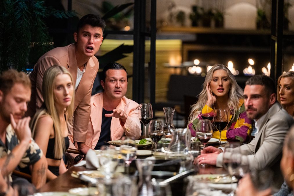 Married at First Sight reunion dinner party