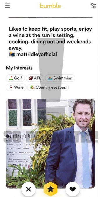 Matt Ridley MAFS dating app