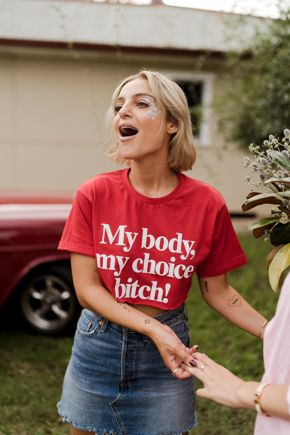 where to buy married at first sight domenica my body my choice bitch t-shirt