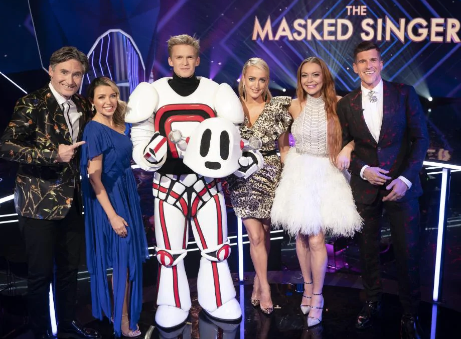 Cody Masked Singer Australia judges international minogue hughesy jackie o