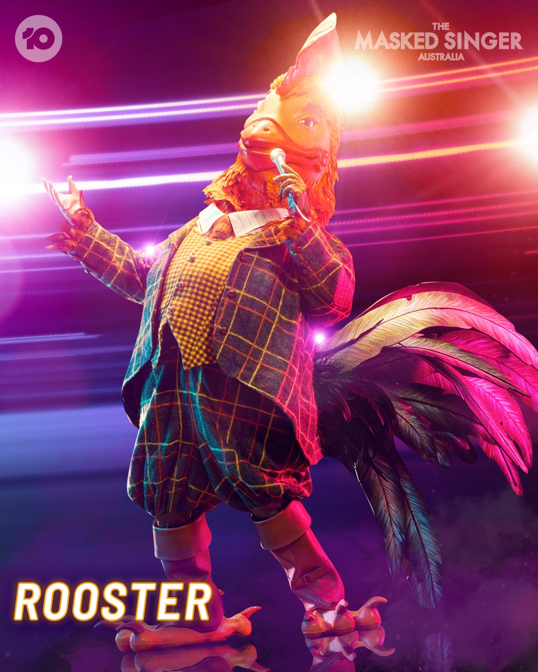 rooster masked singer australia