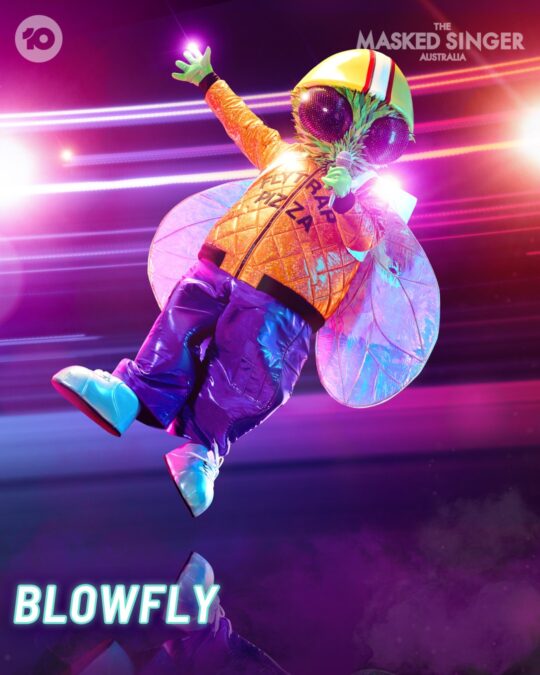 blowfly the masked singer 
