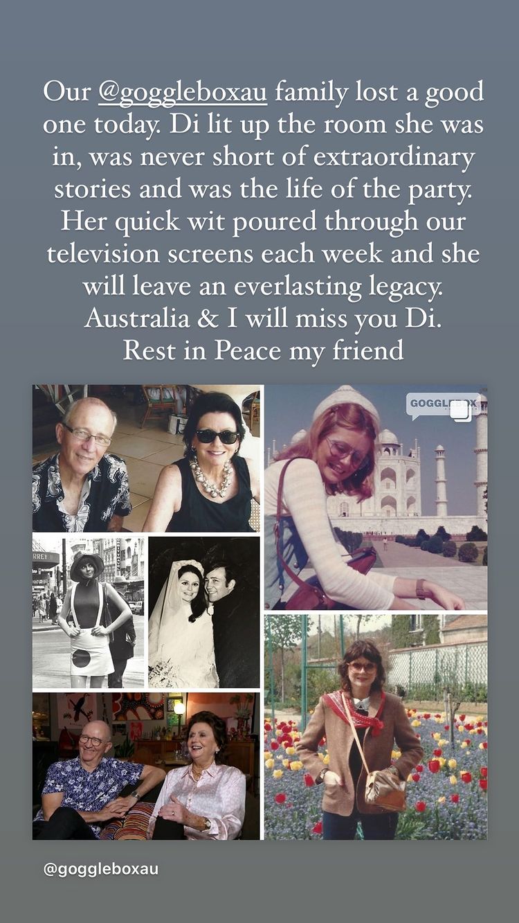 Di Kershaw Rest in Peace Instagram message sarah marie 