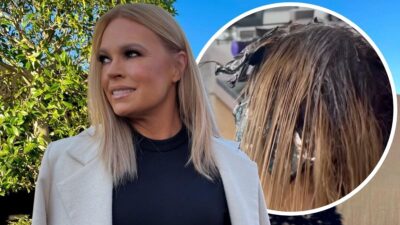 sonia kruger wolfcut bleach hairstyle