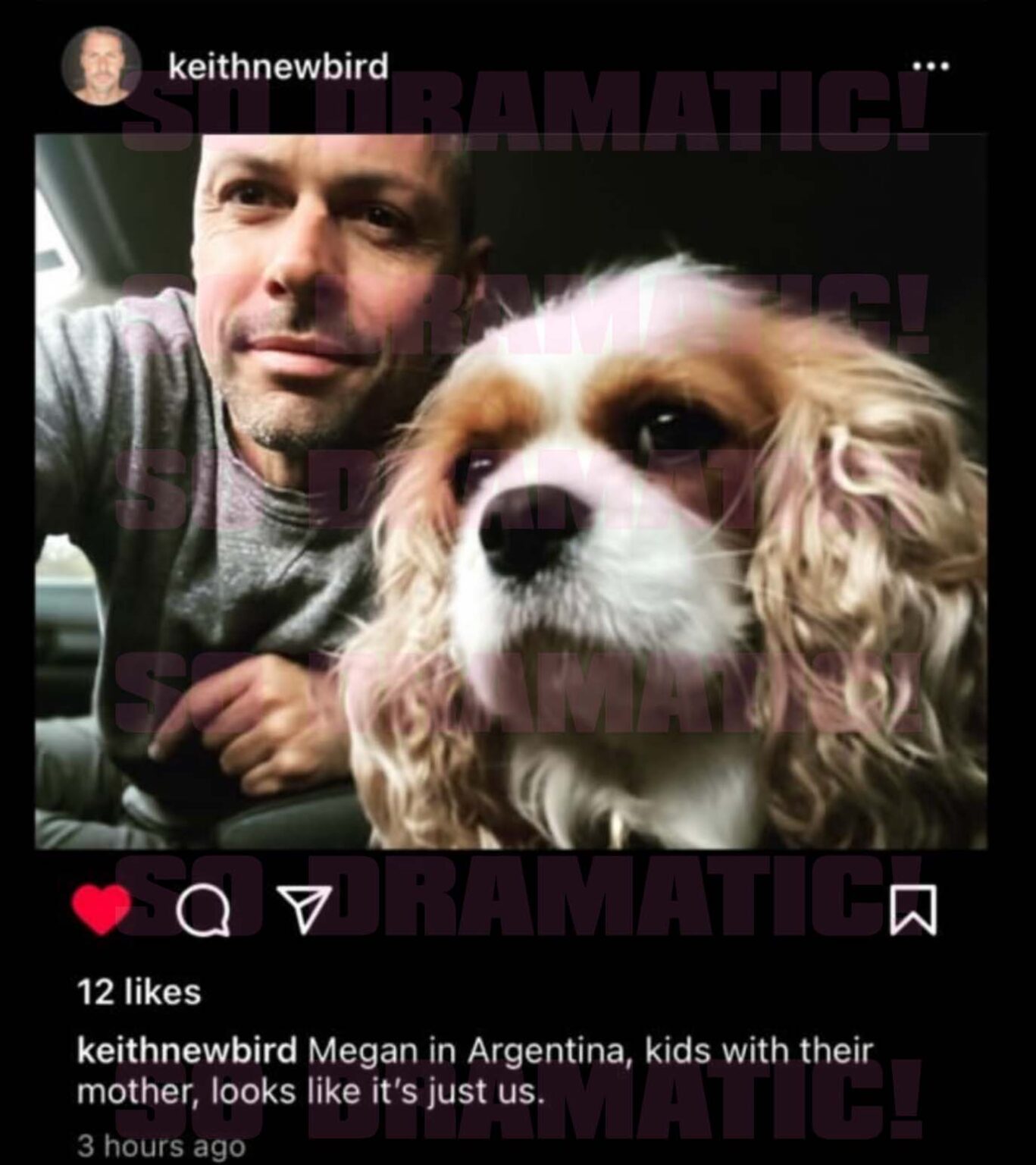 Megan Marx Has Wiped Keith Newman From Her Instagram