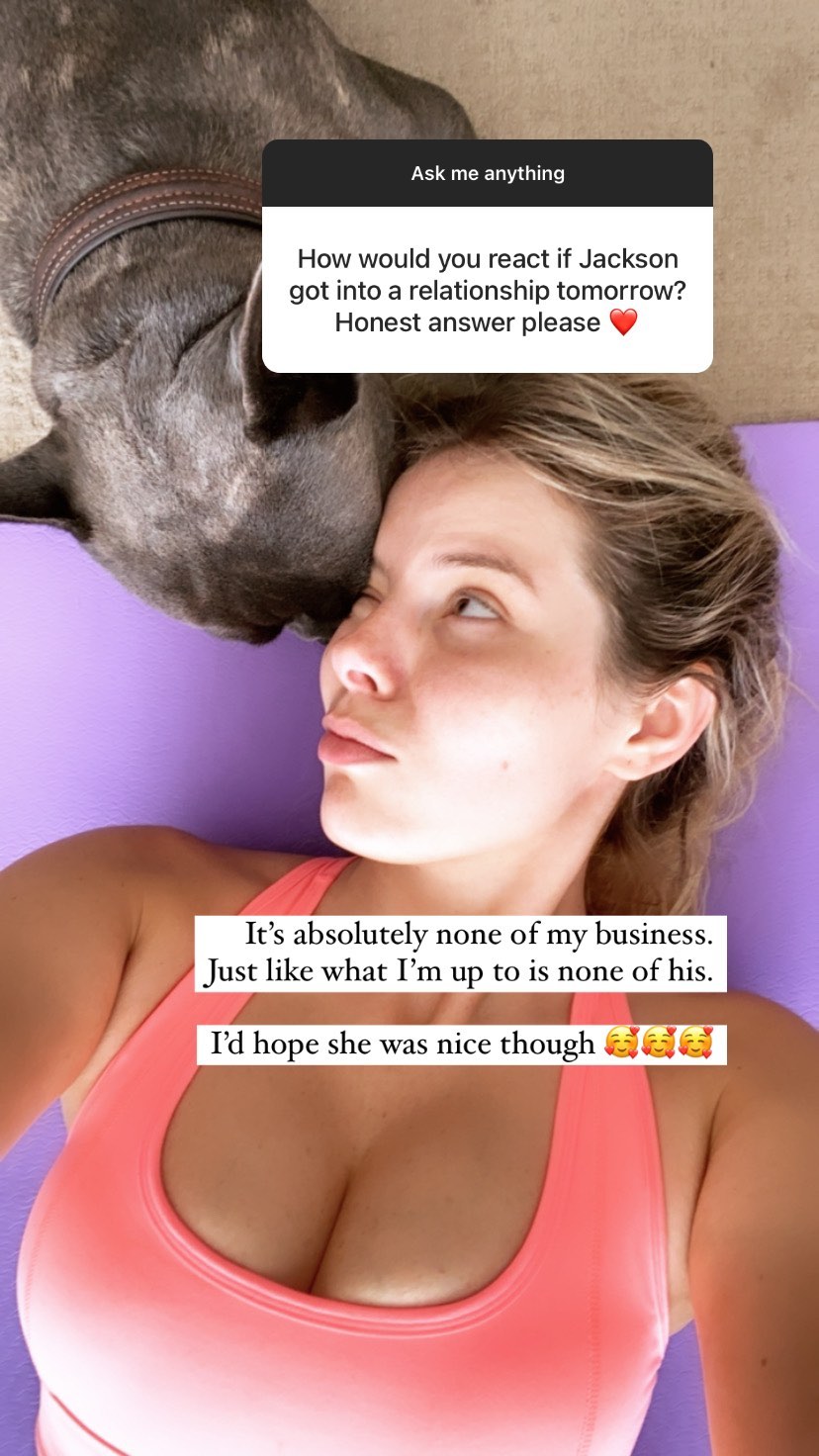 Olivia frazer q&A instagram