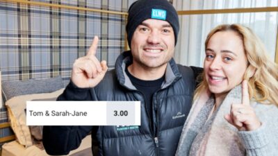 the block betting odds auction win