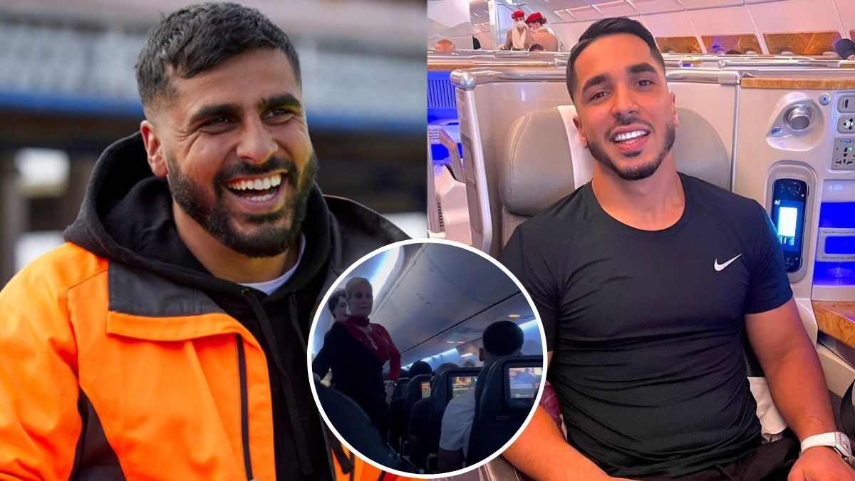 omar the block brother Qantas Zakir Slaimankhel viral video