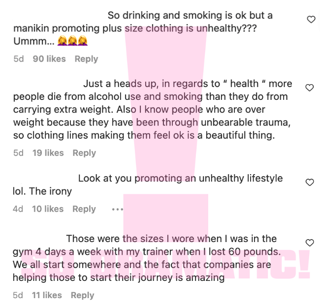 daniel holmes plus-size smoking drinking unhealthy comments 