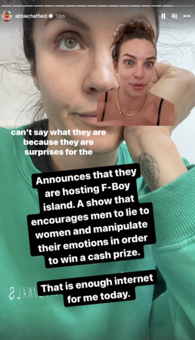 Abbie Chatfield calls out Laura Byrne