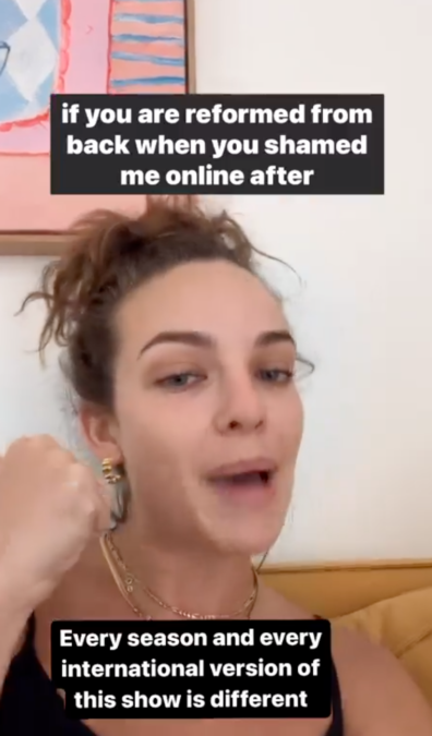 abbie chatfield calls out laura byrne