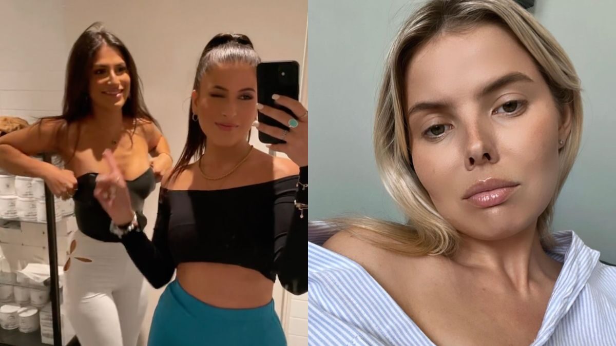 love island australia 2022 Claudia Bonifazio's little sister Bianca Olivia Frazer beef mafs