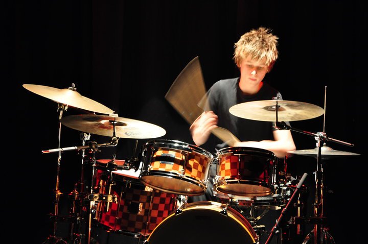 young jed mcintosh drum kit