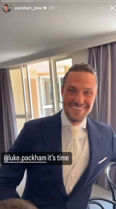 luke packham wedding 2023 married 