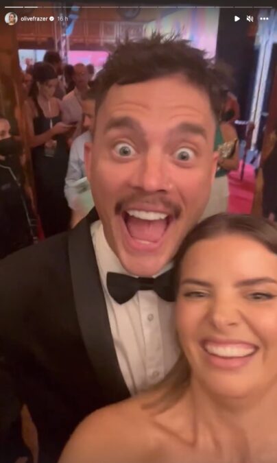 Jackson Lonie Olivia Frazer Babylon premiere
