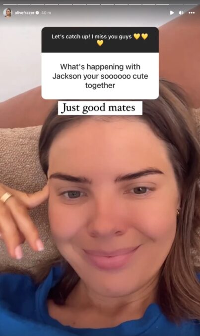 Olivia Frazer Jackson still together