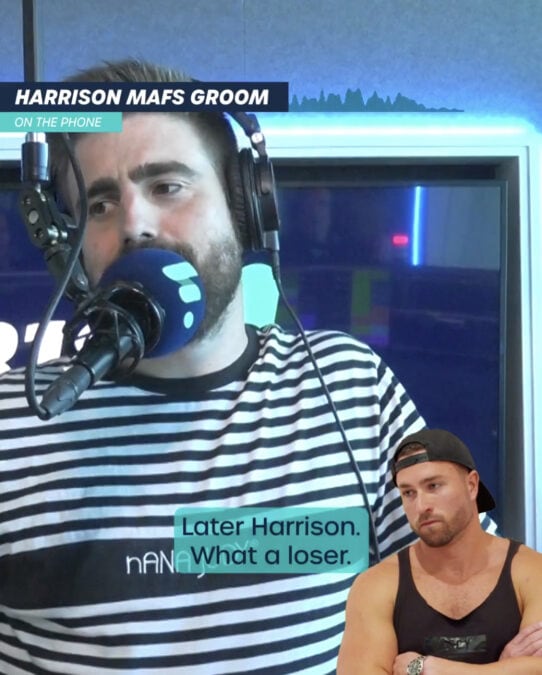 b105 brisbane interview married at first sight harrison boon