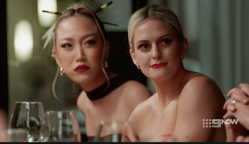 alyssa barmonde supports janelle han married at first sight australia after adam seed kiss cheating