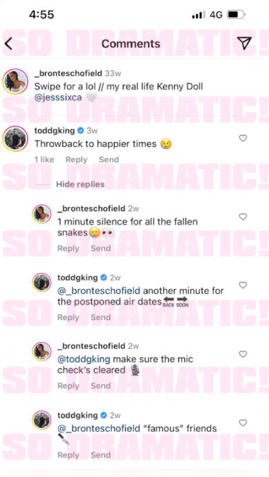 bronte schofield todd king comments dating married at first sight