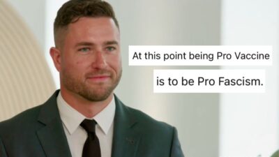 harrison boon married at first sight anti-vax