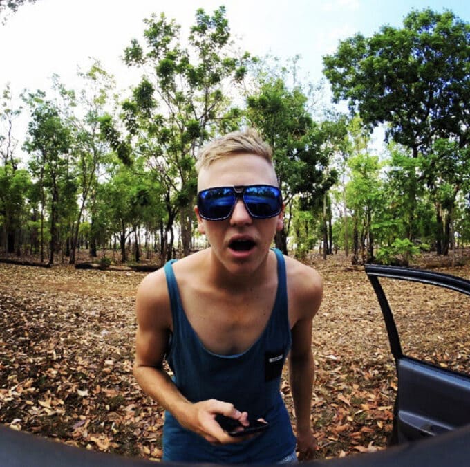 married at first sight cameron woods throwback pic