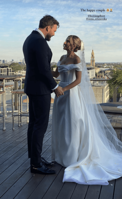 Just married! Inside The Bachelor's Locky Gilbert and Irena Srbinovska's SURPRISE WEDDING
