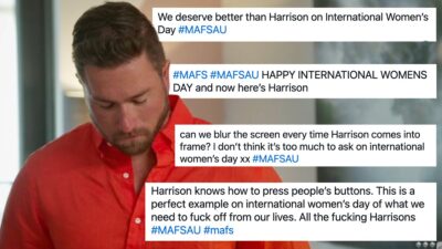 harrison boon twitter reactions international women's day