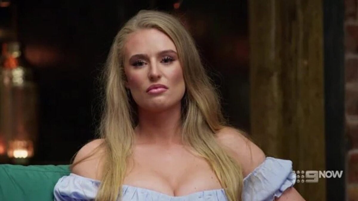 tayla winter emotional dinner party speech married at first sight