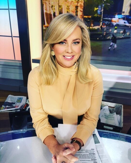 Former Sunrise host Samantha Armytage took over from Natalie as host of Farmer Wants A Wife