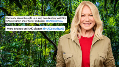 Kerri-Anne Kennerley enters I'm A Celebrity Get Me Out Of Here jungle