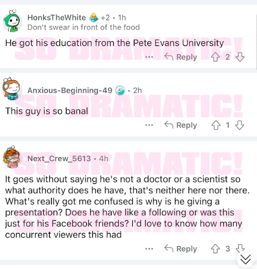 reddit users respond to married at first sight harrison not vaccinated COVID-19 video