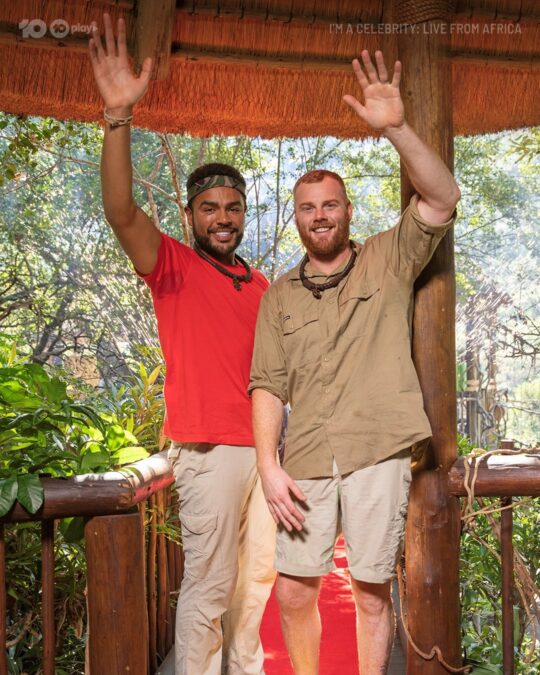 I'm A Celebrity Get Me Out Of Here who has left Adam Cooney and Nathan Henry