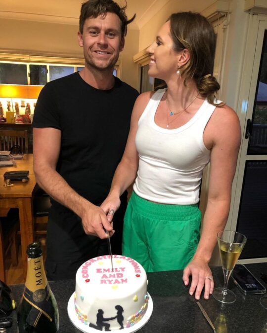 Emily Seebohm engagement to Ryan Gallagher