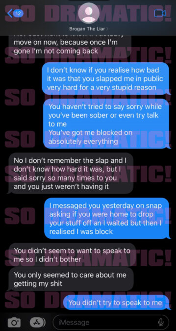 brogen vernon texts fboy island