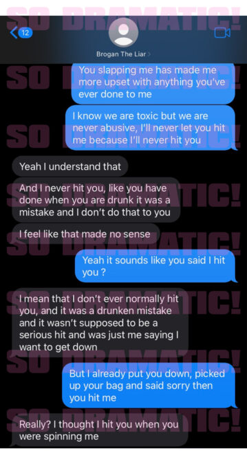 brogen vernon texts fboy island