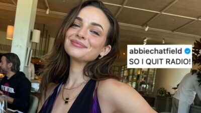 abbie chatfield radio quit
