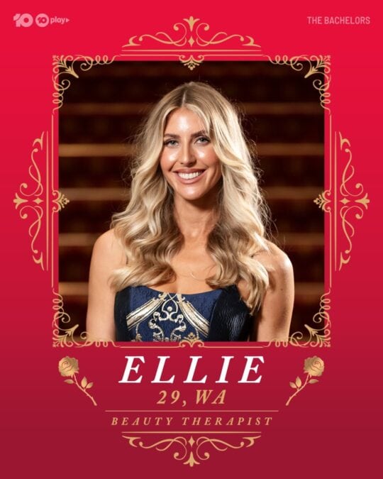 ellie the bachelors 2023
