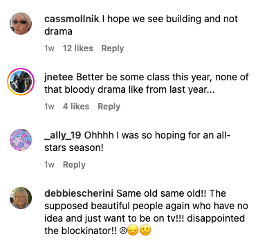 the block cast reactions 2024 instagram