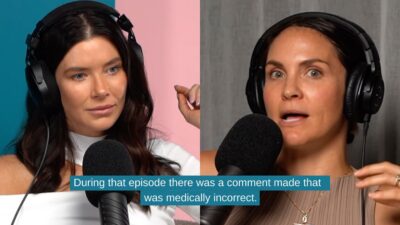 brittany and laura double down on medical misinformation apology