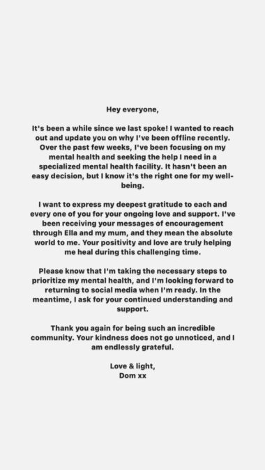 mafs domenica mental health facility update podcast